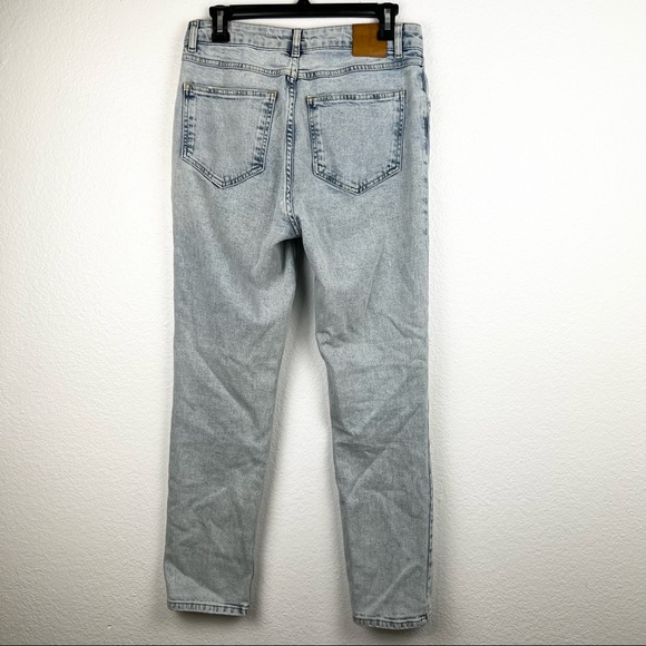 ANINE BING Frida Jean in Storm Light Acid Wash, Exposed Buttonfly - Picture 8 of 11